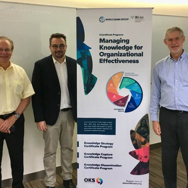 Great to join @Bruno Laporte & @Vincent Ribiere for delivery of certificate program in Knowledge Dissemination!