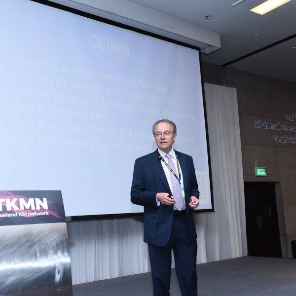 Addressing the Thailand 2019 KM Forum as a key note speaker this week.