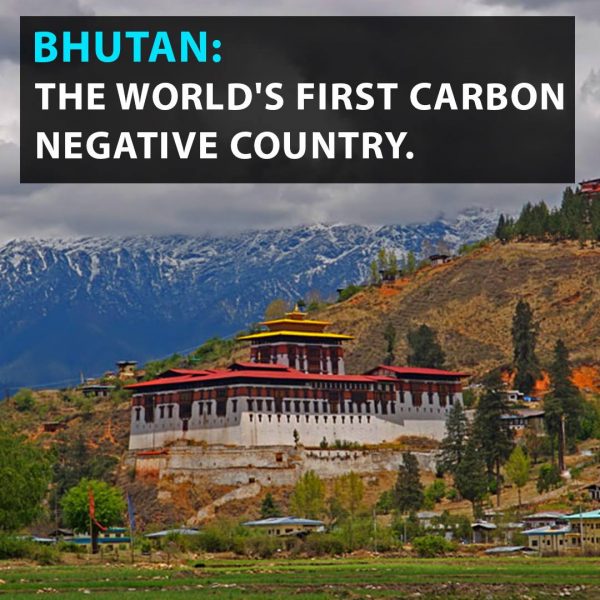 Bhutan: The world's first carbon negative country