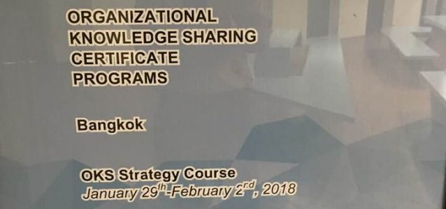 Fun week in Bangkok as part of the faculty for Organizational Knowledge Sharing certificate program with Bangkok University and Lead Know Learn.  Grea