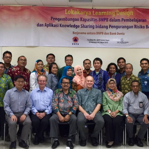 LKL is currently working with a World Bank Team in Indonesia to strengthen the capacity of the Disaster Management Agency (BNPB) to capture and share