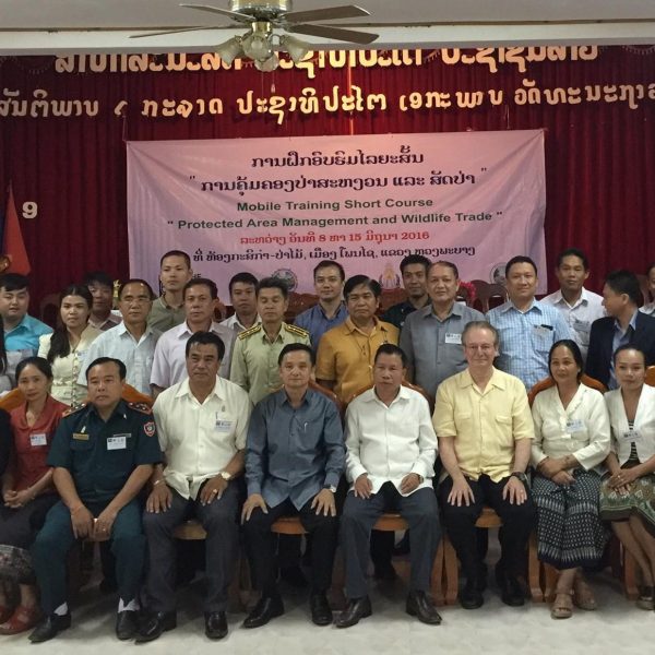 We are currently in Lao to continue our support to the Faculty of Forest Services of the National University as they build local capacity in the manag