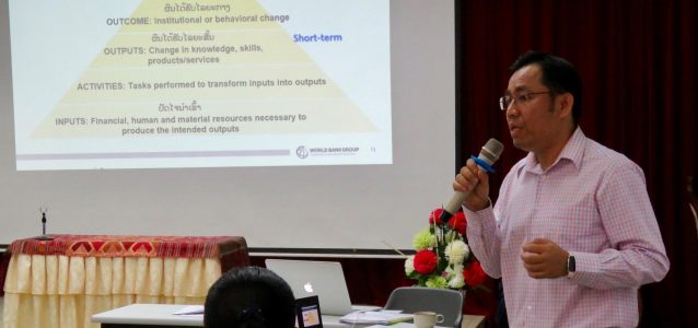 We just facilitated a leadership development seminar for the Faculty of Social Sciences of the National University of Laos in support of the World Ban