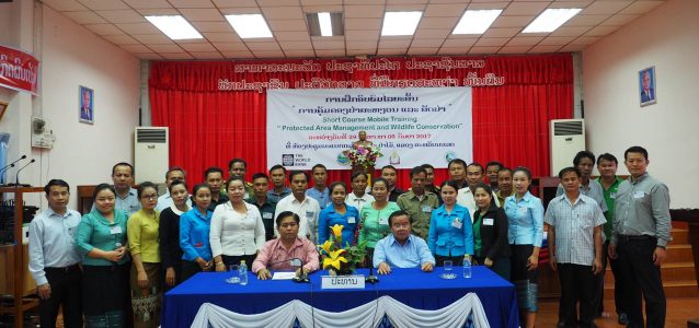 Wonderful to see that the program we have supported in Laos is doing so well!  Congratulations to the whole team from the Faculty of Forest Science!